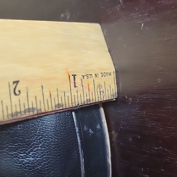 Women's Michael Kors Black Leather Size 9M 5 inch Heels - Picture 12 of 12